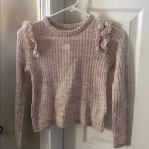 Beige Gymboree sweater size 7/8